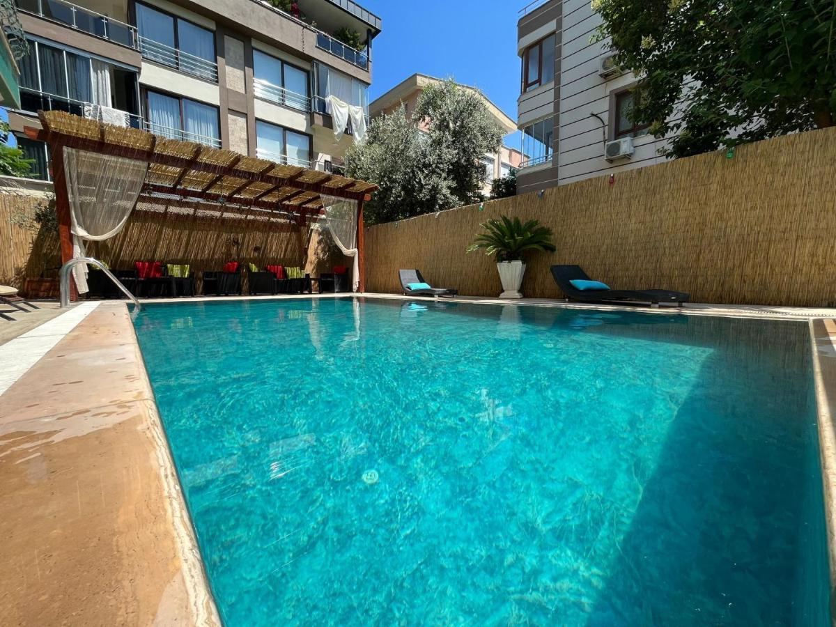 Beyaz Melek Apart Hotel 安塔利亚 外观 照片